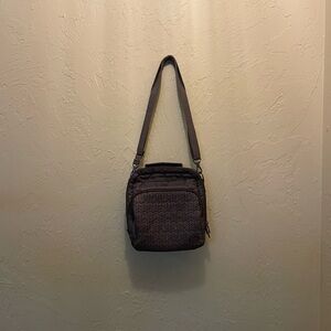Lug Crossbody Bag in Brown